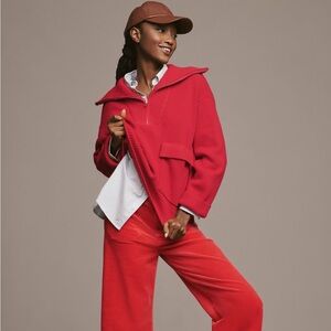 by Anthropologie Half-Zip Pullover Sweater